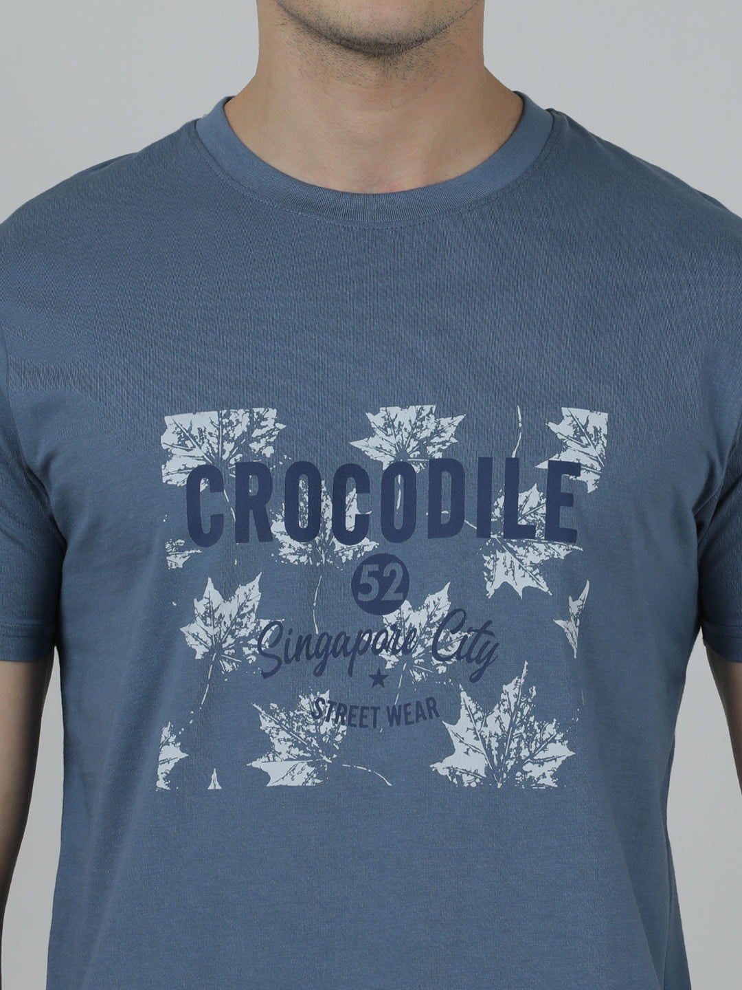 Typography Printed Cotton Slim Fit T-shirts Pack Of 2