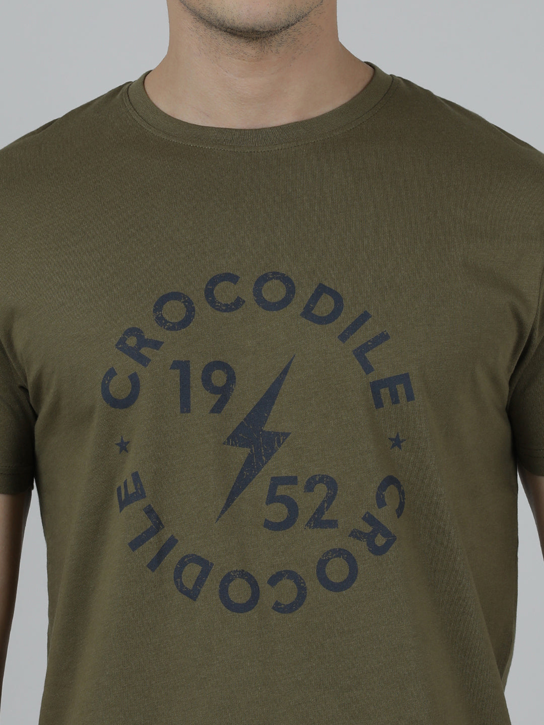 Typography Printed Pack Of 2 Slim Fit Cotton T-shirts