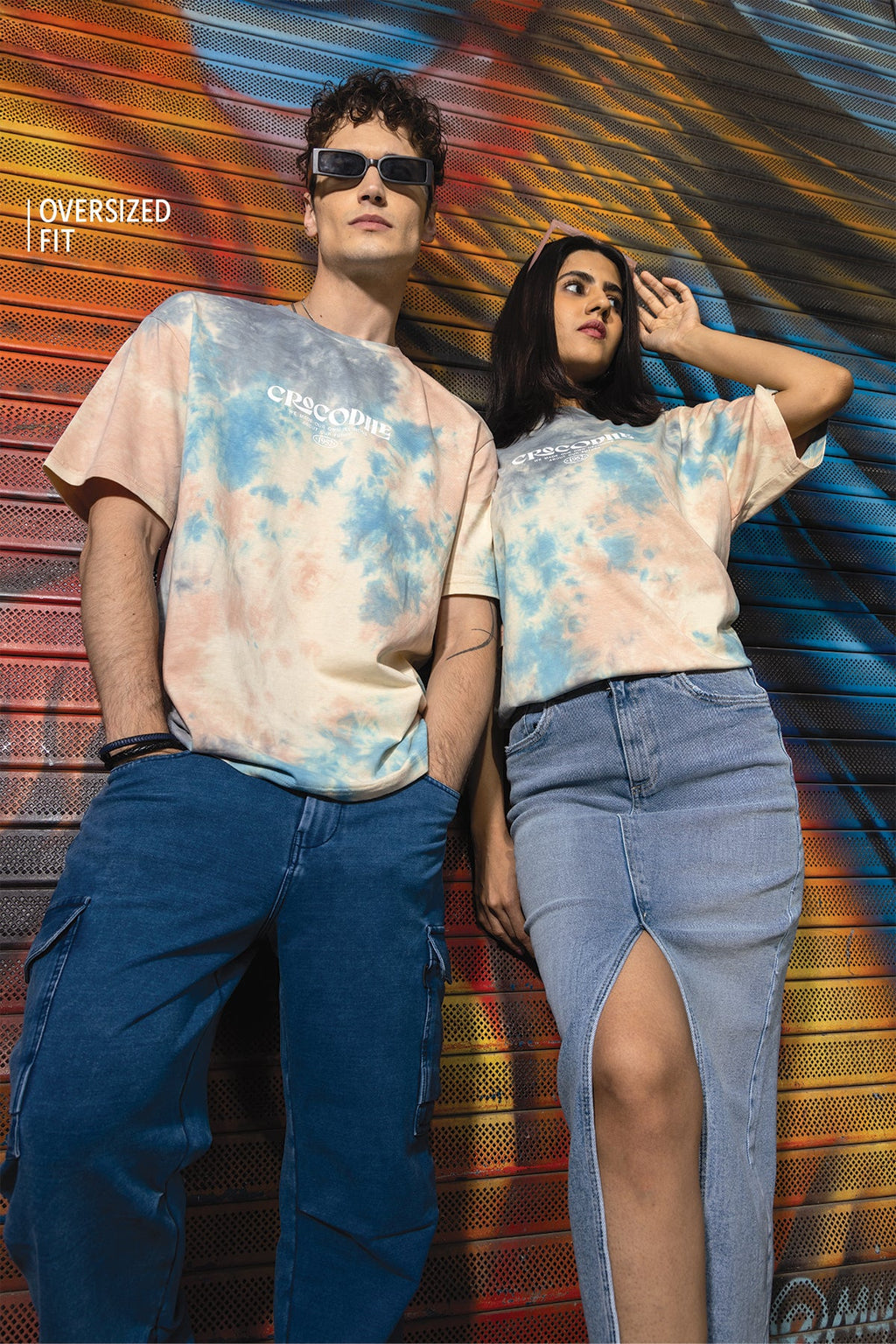 Dyevibes Over Sized Crew In Multi