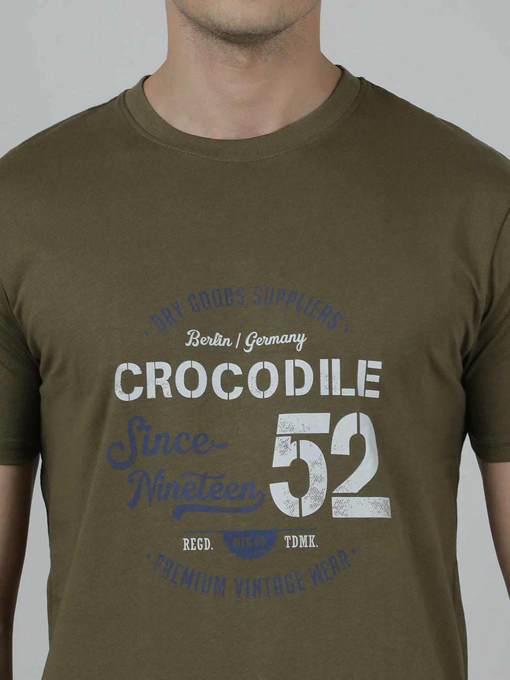 Typography Printed Pack Of 2 Cotton Slim Fit T-shirts